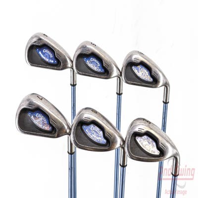 Callaway X-16 Iron Set 4-9 Iron System UL 45 Graphite Ladies Right Handed 37.25in