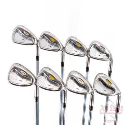 TaylorMade Rac OS 2005 Iron Set 4-PW SW TM UG 65 Graphite Ladies Right Handed 37.5in