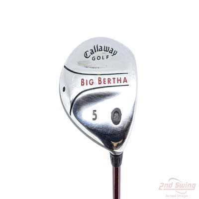 Callaway 2004 Big Bertha Fairway Wood 5 Wood 5W Callaway RCH 65w Graphite Ladies Right Handed 41.0in