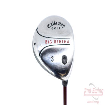 Callaway 2004 Big Bertha Fairway Wood 3 Wood 3W Callaway RCH 65w Graphite Ladies Right Handed 42.5in