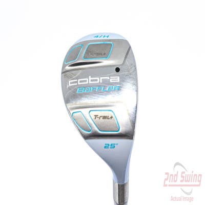 Cobra T-Rail + Womens Hybrid 4 Hybrid 25° Graphite Design G-Series G50 Graphite Ladies Right Handed 39.0in