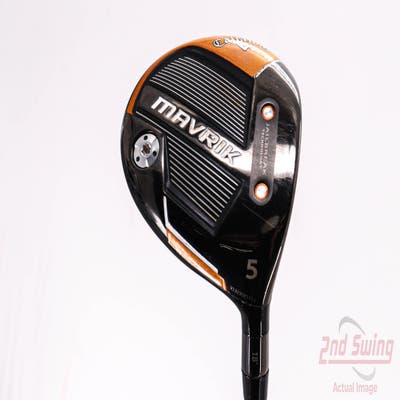 Callaway Mavrik Fairway Wood 5 Wood 5W 18° UST Mamiya Helium Black 4 Graphite Senior Right Handed 43.0in