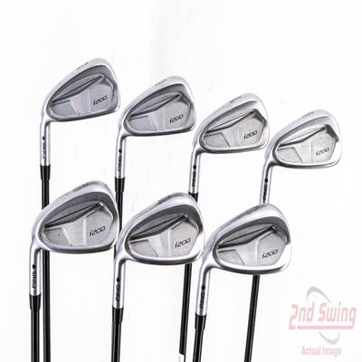 Ping i200 Iron Set 5-PW GW Kuro Kage 60 Graphite Senior Left Handed Black Dot 38.5in