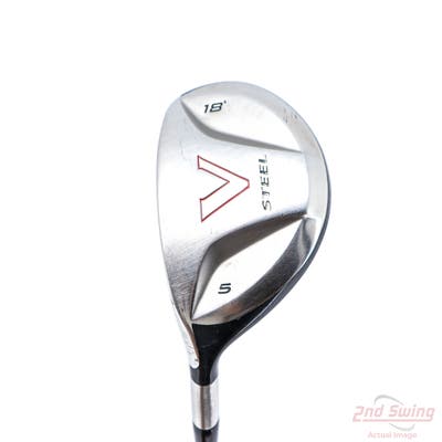 TaylorMade V Steel Fairway Wood 5 Wood 5W 18° TM M.A.S.2 Graphite Regular Left Handed 43.0in