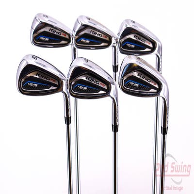 Cobra KING F9 Speedback One Length Iron Set 6-PW GW FST KBS Tour 90 Steel Stiff Right Handed 37.25in