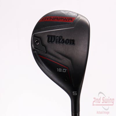 Wilson Staff Dynapwr Fairway Wood 5 Wood 5W 18° PX HZRDUS Smoke Red RDX 50 Graphite Senior Right Handed 42.5in