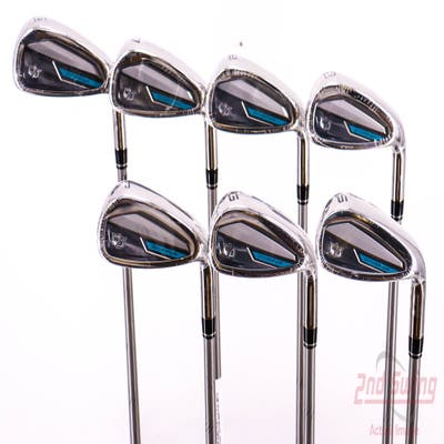 Mint Wilson Staff Dynapwr Iron Set 6-PW GW SW Project X Even Flow Blue 50 Graphite Ladies Right Handed 37.0in