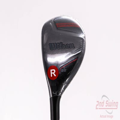 Mint Wilson Staff Dynapwr Hybrid 4 Hybrid 22° PX HZRDUS Smoke Red RDX 70 Graphite Regular Left Handed 40.0in