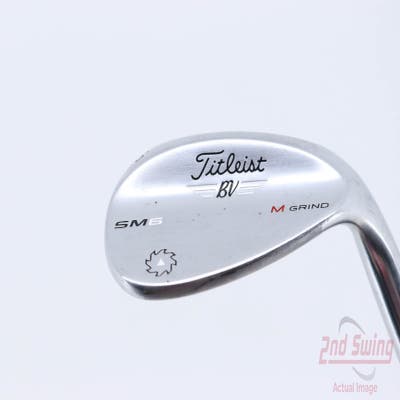 Titleist Vokey SM6 Tour Chrome Wedge Sand SW 56° 8 Deg Bounce M Grind SM6 BV Steel Wedge Flex Right Handed 35.5in