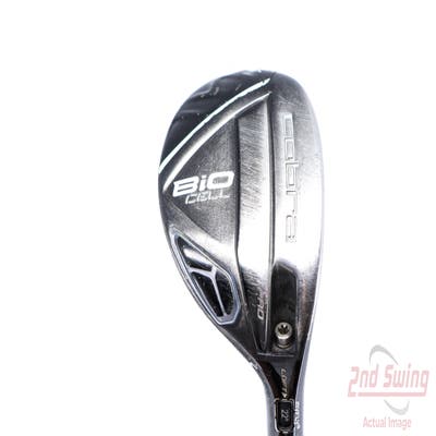 Cobra Bio Cell Black Pro Hybrid 3-4 Hybrid 22° Cobra Bio Cell Hybrid Graphite Stiff Right Handed 40.5in