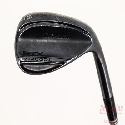 Cleveland RTX ZipCore Black Satin Wedge Lob LW 58° 10 Deg Bounce Dynamic Gold Spinner TI Steel Wedge Flex Right Handed 35.0in