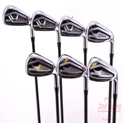 Titleist 2021 T300 Iron Set 5-PW AW Mitsubishi Tensei Red AM2 Graphite Regular Right Handed 38.0in