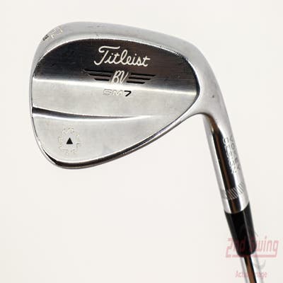 Titleist Vokey SM7 Tour Chrome Wedge Gap GW 52° 8 Deg Bounce F Grind SM7 BV Steel Wedge Flex Right Handed 35.5in