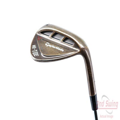 TaylorMade HI-TOE RAW Wedge Lob LW 58° 10 Deg Bounce FST KBS Hi-Rev 2.0 115 Steel Wedge Flex Right Handed 34.75in