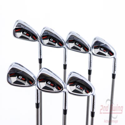 Ping G410 Iron Set 4-PW Aerotech SteelFiber i70cw Graphite Regular Right Handed Black Dot 39.0in