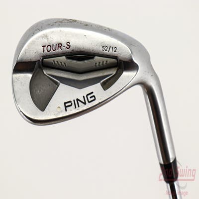 Ping Tour-S Chrome Wedge Gap GW 52° 12 Deg Bounce Ping AWT Steel Wedge Flex Right Handed White Dot 36.25in