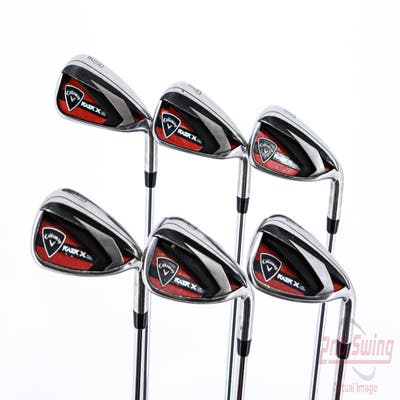 Callaway Razr HL Iron Set 6-PW AW True Temper M-10 XP Graphite Uniflex Right Handed 37.5in