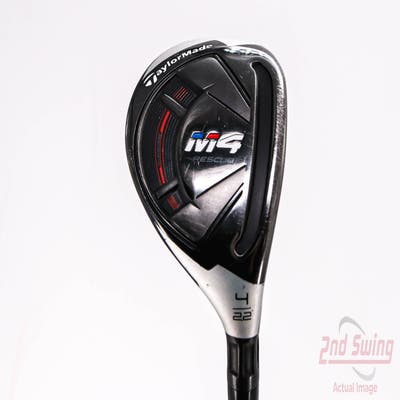 TaylorMade M4 Hybrid 4 Hybrid 22° Fujikura ATMOS 5 Red Graphite Senior Right Handed 40.25in