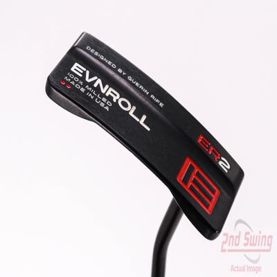 Evnroll ER2 Mid Blade Black Putter Steel Right Handed 34.0in