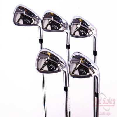 Callaway Apex 21 Iron Set 6-PW Nippon NS Pro Zelos 8 Steel Regular Right Handed 37.75in