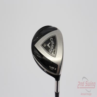 Callaway Razr X Black Fairway Wood 3 Wood 3W 15° Stock Graphite Ladies Right Handed 42.5in