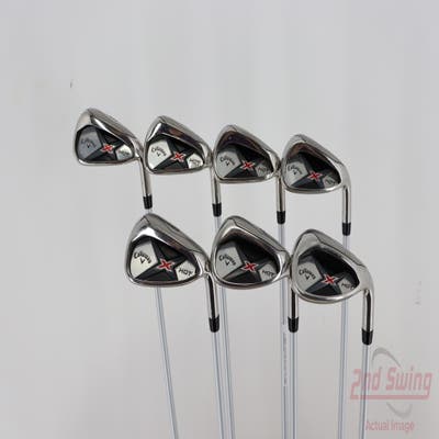 Callaway X Hot 19 Womens Iron Set 5-PW SW Callaway X Hot Graphite Graphite Senior Right Handed 37.5in