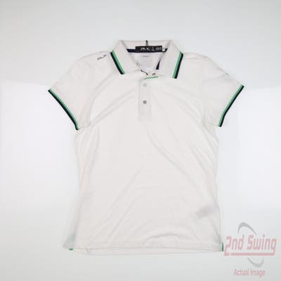 New W/ Logo Womens Ralph Lauren Polo Small S White MSRP $100