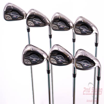 Callaway Steelhead XR Iron Set 5-PW AW True Temper XP 95 Stepless Steel Regular Right Handed 38.5in