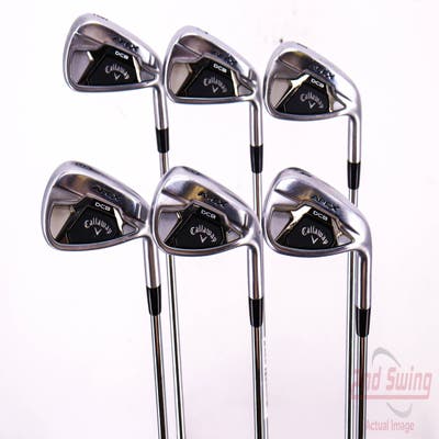 Callaway Apex DCB 21 Iron Set 6-PW AW True Temper Elevate MPH 95 Steel Stiff Right Handed 37.5in