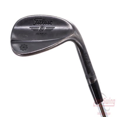 Titleist Vokey SM7 Jet Black Wedge Gap GW 52° 12 Deg Bounce F Grind Project X Rifle 6.5 Steel X-Stiff Right Handed 34.5in