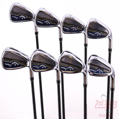 Callaway Paradym X Iron Set 5-PW AW SW Project X Cypher 60 Graphite Regular Right Handed 38.0in
