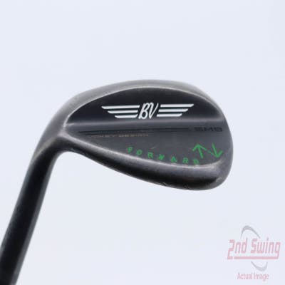 Titleist Vokey SM9 Jet Black Wedge Lob LW 60° 8 Deg Bounce M Grind Titleist Vokey BV Steel Wedge Flex Left Handed 35.5in