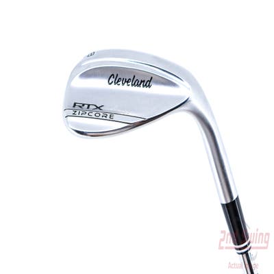 Cleveland RTX ZipCore Tour Satin Wedge Lob LW 58° 10 Deg Bounce Dynamic Gold Spinner TI Steel Wedge Flex Right Handed 35.0in