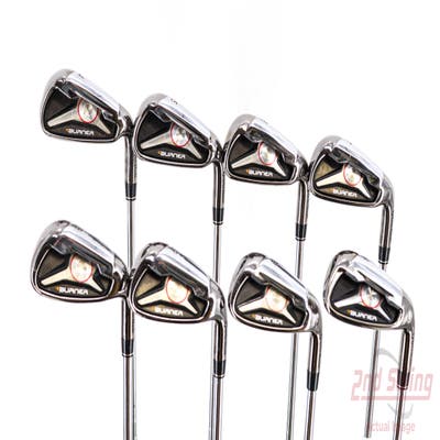 TaylorMade 2009 Burner Iron Set 4-PW AW TM Burner 2.0 85 Steel Regular Right Handed 39.0in