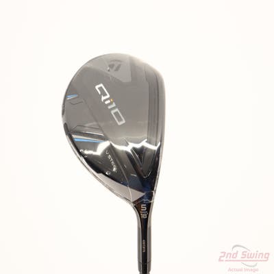 Mint TaylorMade Qi10 Fairway Wood 5 Wood 5W 18° MCA Tensei AV Blue Raw 65 Graphite Stiff Right Handed 44.0in