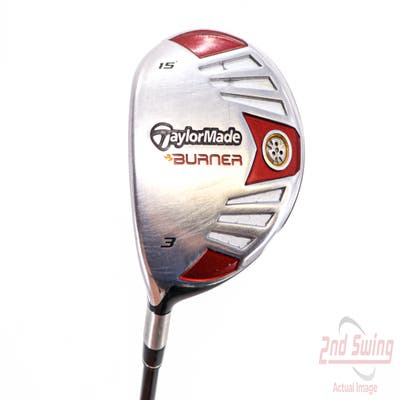 TaylorMade 2007 Burner Steel Fairway Wood 3 Wood 3W 15° TM Reax Superfast 50 Graphite Stiff Left Handed 43.0in