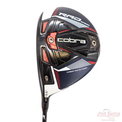 Cobra RAD Speed Driver 10.5° Fujikura Motore X F3 6 Graphite Regular Left Handed 45.25in