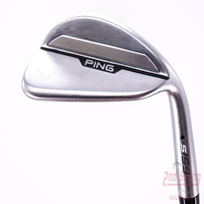 Ping s159 Chrome Wedge Sand SW 56° 10 Deg Bounce E Grind Ping Z-Z115 Steel Wedge Flex Right Handed Black Dot 35.0in