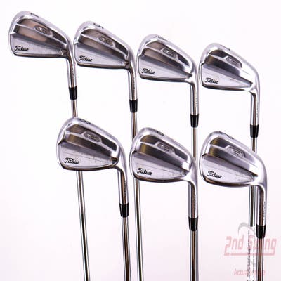 Titleist 2021 T100 Iron Set 4-PW True Temper AMT Tour White Steel Stiff Right Handed 38.0in