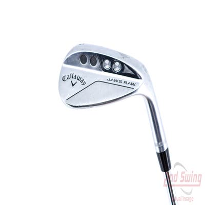 Callaway Jaws Raw Chrome Wedge Gap GW 52° 10 Deg Bounce S Grind Dynamic Gold Spinner TI Steel Wedge Flex Right Handed 34.0in