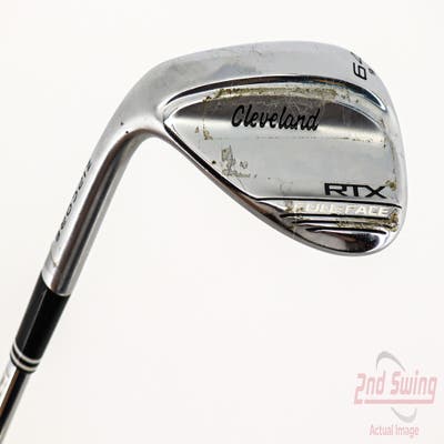 Cleveland RTX Full Face Tour Satin Wedge Lob LW 64° 9 Deg Bounce Dynamic Gold Spinner TI Steel Wedge Flex Left Handed 34.5in