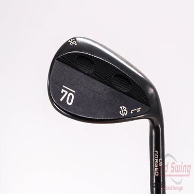 Sub 70 JB Full Groove Black Wedge Lob LW 58° FST KBS Tour 120 Steel Stiff Right Handed 35.0in