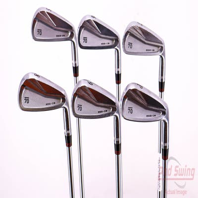 Sub 70 659 CB Forged Satin Iron Set 5-PW FST KBS Tour C-Taper Lite 110 Steel Stiff Right Handed 37.5in