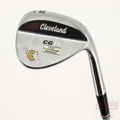 Cleveland CG15 Satin Chrome Wedge Gap GW 52° 10 Deg Bounce Cleveland Traction Wedge Steel Wedge Flex Right Handed 35.5in