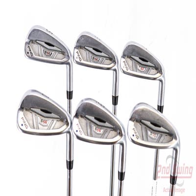 Ping S56 Iron Set 5-PW Stock Steel Shaft Steel Stiff Right Handed Blue Dot 37.5in