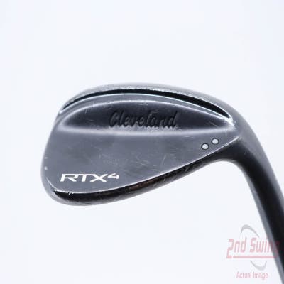 Cleveland RTX 4 Black Satin Wedge Lob LW 58° 9 Deg Bounce Mid True Temper Dynamic Gold S400 Steel Stiff Right Handed 35.0in