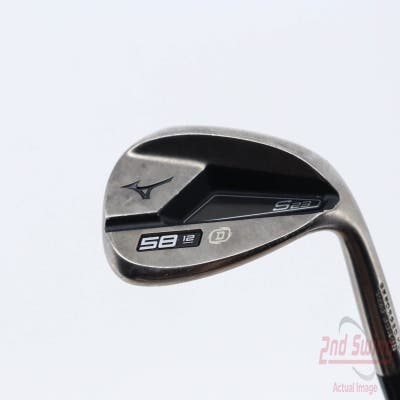 Mizuno S23 Copper Cobalt Wedge Lob LW 58° 12 Deg Bounce D Grind FST KBS Hi-Rev 2.0 Steel Wedge Flex Right Handed 35.5in