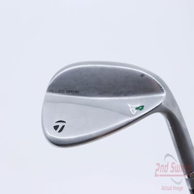 TaylorMade Milled Grind 4 Chrome Wedge Gap GW 52° 9 Deg Bounce Dynamic Gold Tour Issue 115 Steel Wedge Flex Right Handed 35.5in