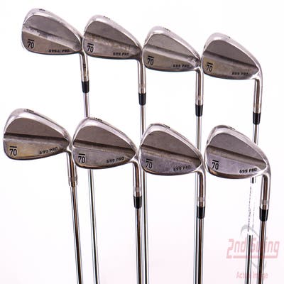 Sub 70 699 Pro Iron Set 4-PW AW FST KBS Tour 120 Steel Stiff Right Handed 38.0in