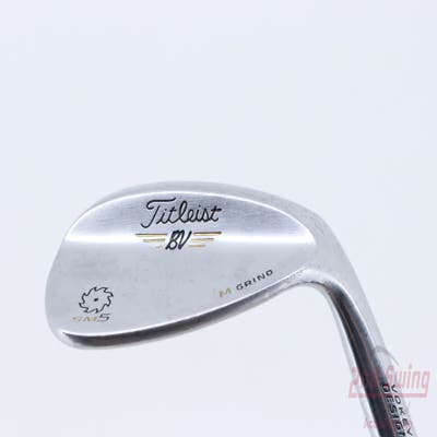 Titleist Vokey SM5 Tour Chrome Wedge Lob LW 60° 8 Deg Bounce M Grind Titleist SM5 BV Steel Wedge Flex Right Handed 35.0in